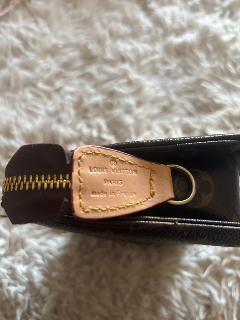 Louis Vuitton Monogram Zip Around Wallet in Brown and Tan - Picture 3 of 9
